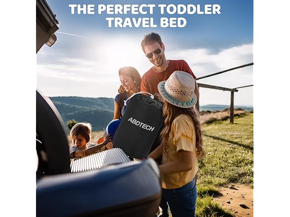 Abdtech Inflatable Toddler Travel Bed