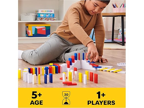 Lily Hevesh H5 Domino Creations 100-Piece Dominoes Set