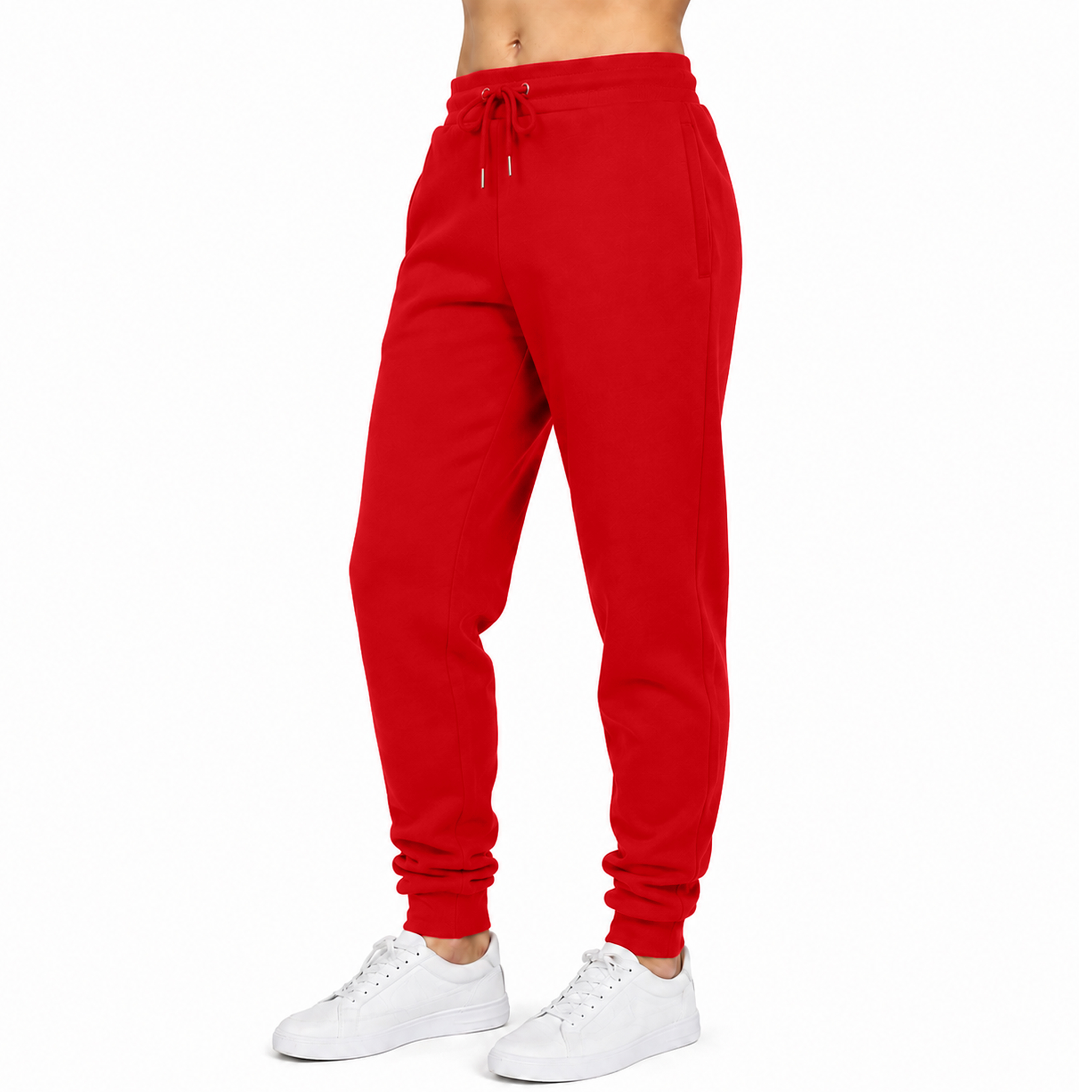 6Pk Womens Fleece Joggers w-Zip Pockets - Gallery 21