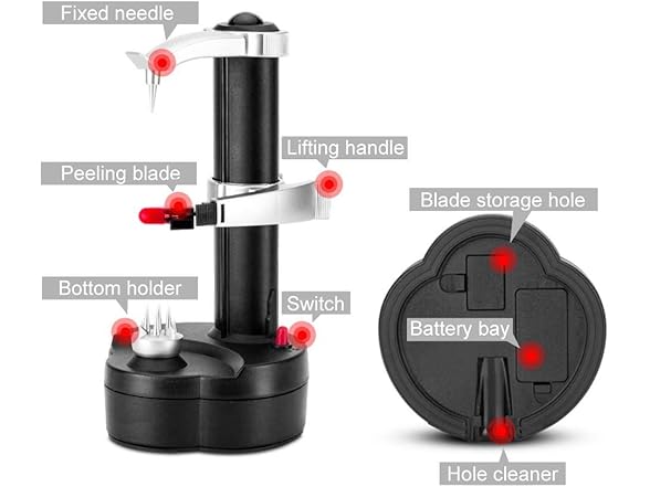 YOUDirect Electric Potato Peeler