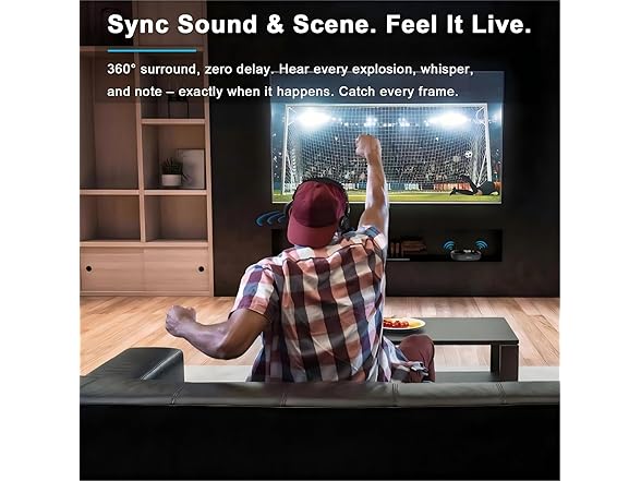 Mutbam Wireless TV Headphone