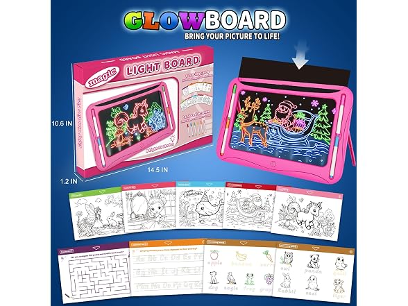 MEJCFARI Magic LED Drawing Board