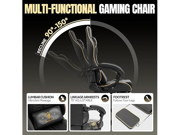 Dowinx Racing Style Ergonomic Gaming Chair
