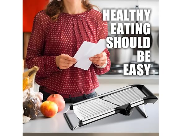 NIOSAVM Stainless Vegetable Mandoline