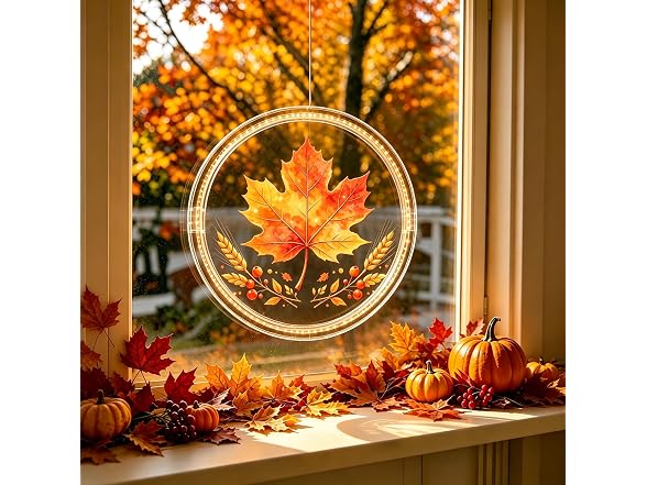 YTKIH 3 Pack Fall Decor Window Lights