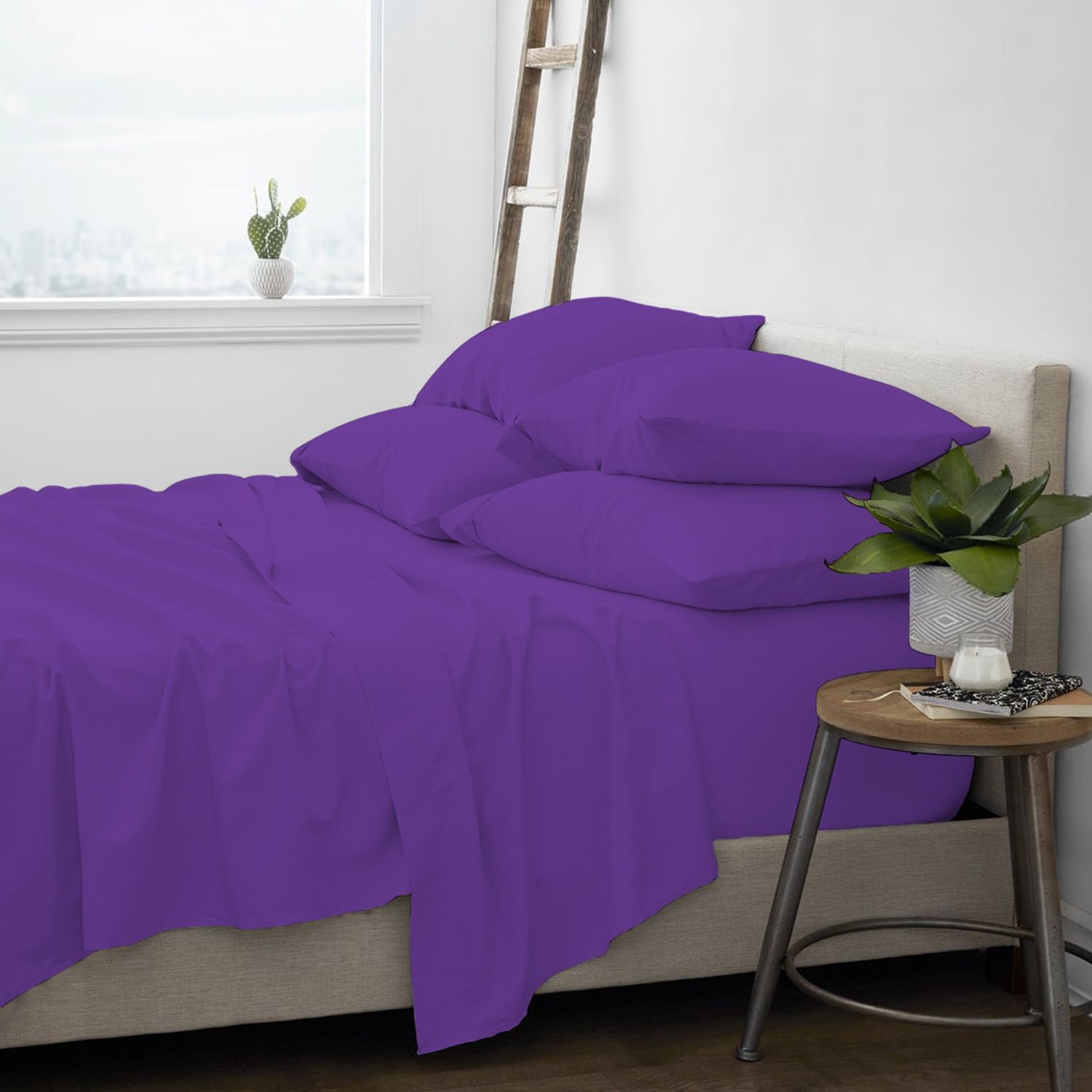 Premium Quality Super Soft Bed Sheet Set - Gallery 44