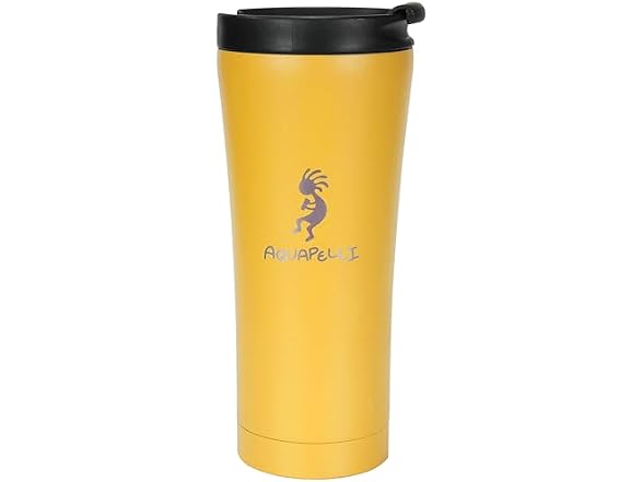 Travel Coffee Mug, 16 Ounces, Marigold Yellow