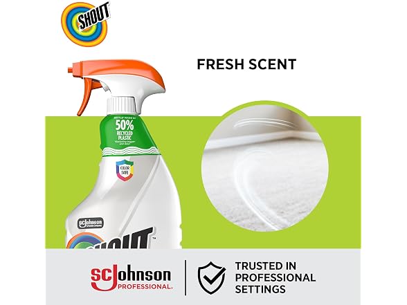 Shout Carpet Stain Remover 22 oz 8 Pack