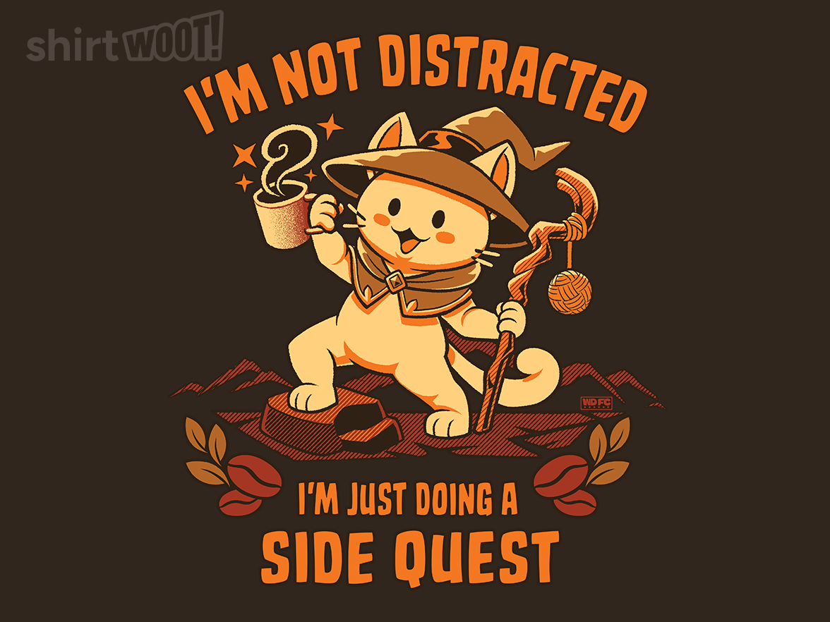 I'm Not Distracted I'm Just Doing A Side Quest Cat - Gallery 4
