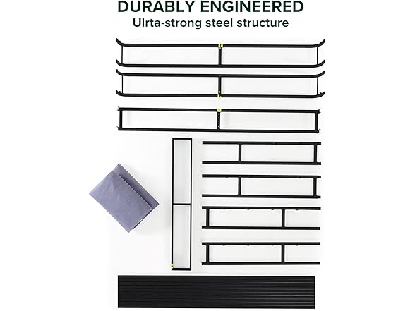 ZINUS 7 Inch Metal Smart Box Spring, Cal King