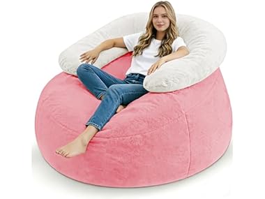 $39.99, Was $89.99, 55% Off! HABUTWAY Giant Bean Bag Chair dealfomo