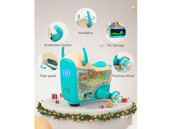 Gyroor Kids Electric Ride On Car Toy