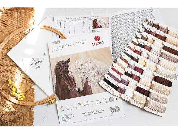 Cross Stitch Kit Luca-S The Perfect Couple - Gallery 4