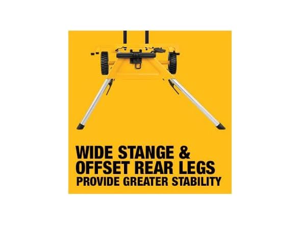 DEWALT DW7440RS Table Saw Stand, Rolling Stand