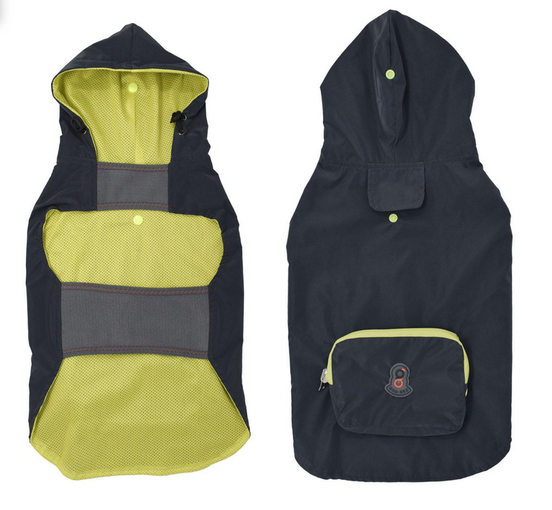 GOO EEZ - On-The-Go Poncho Charcoal/Yellow - Gallery 3