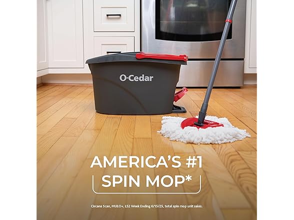 O-Cedar EasyWring Microfiber Spin Mop