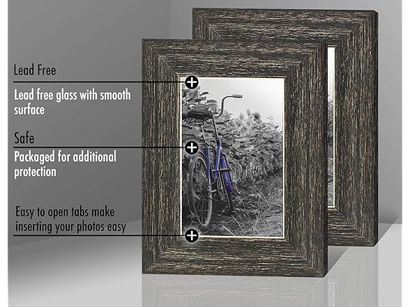 Americanflat 4x6 Picture Frame 2Pk