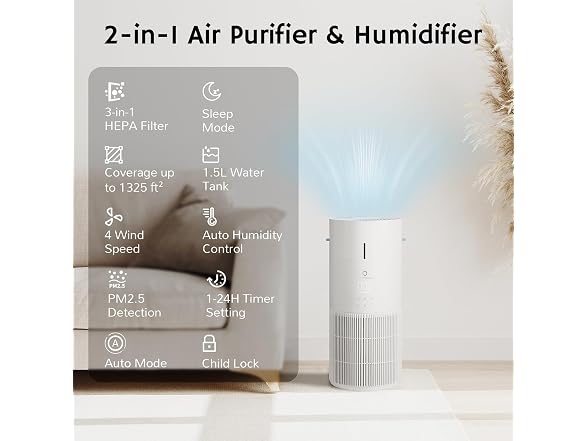 Airthereal 2-in-1 Air Purifier