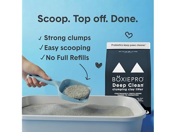 Boxie Probiotic Cat Litter, 40 Day Odor Contr