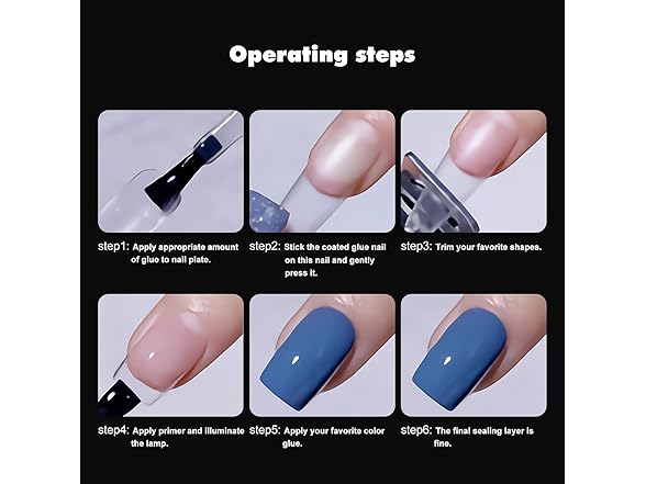AddFavor Coffin Nail Tips 300pcs