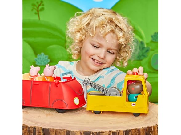 Peppa Pig Granddad Dog's Tow Truck Set