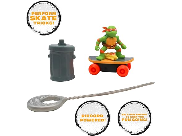TMNT - Gyro Michelangelo 7cm Stunt