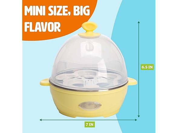 Tasty Mini Rapid Egg Cooker