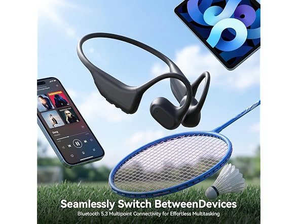LEVN Open Ear Headphones Bluetooth 5.3