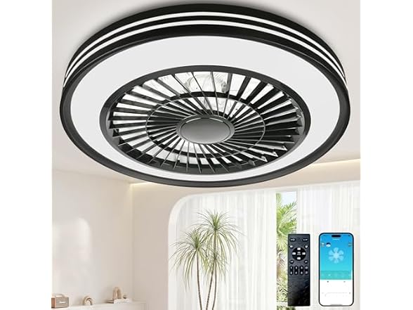 WUTGHUI Ceiling Fan w/Remote