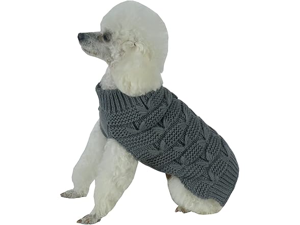 Pet Life ® Butterfly Stitch Pet Sweater