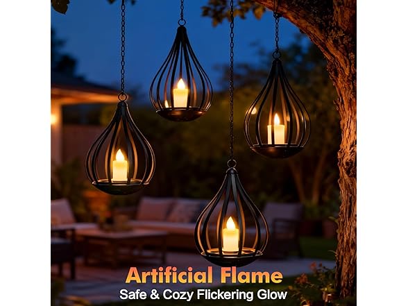 KagoLing Solar Candle Lantern