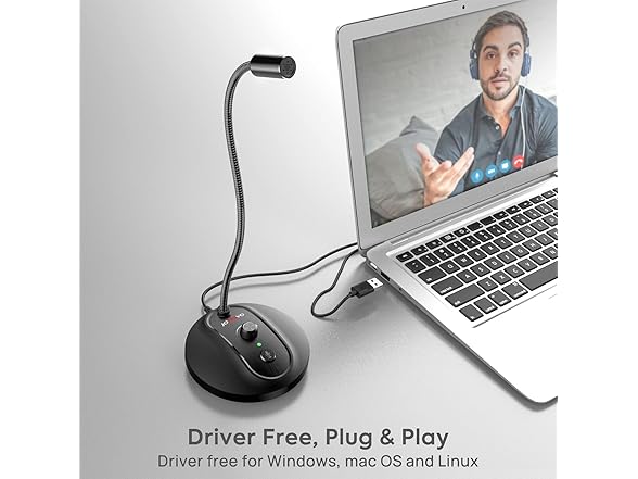 JOUNIVO USB Microphone