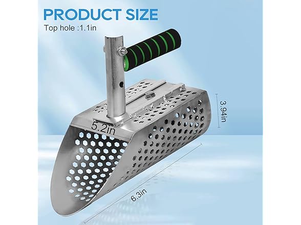 Handle Sand Scoop for Metal Detecting