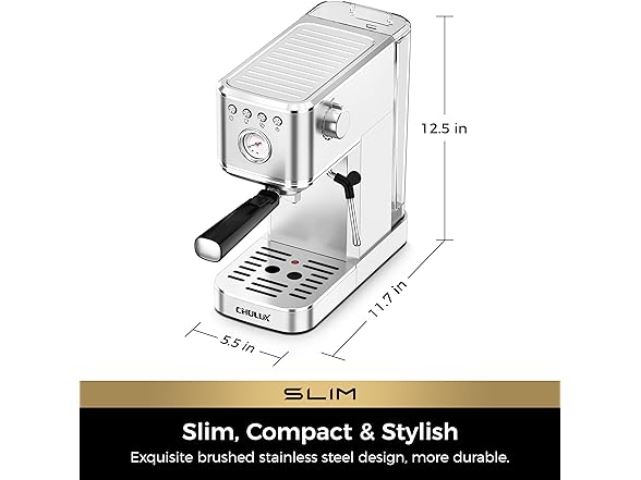 CHULUX Slim Espresso Machine