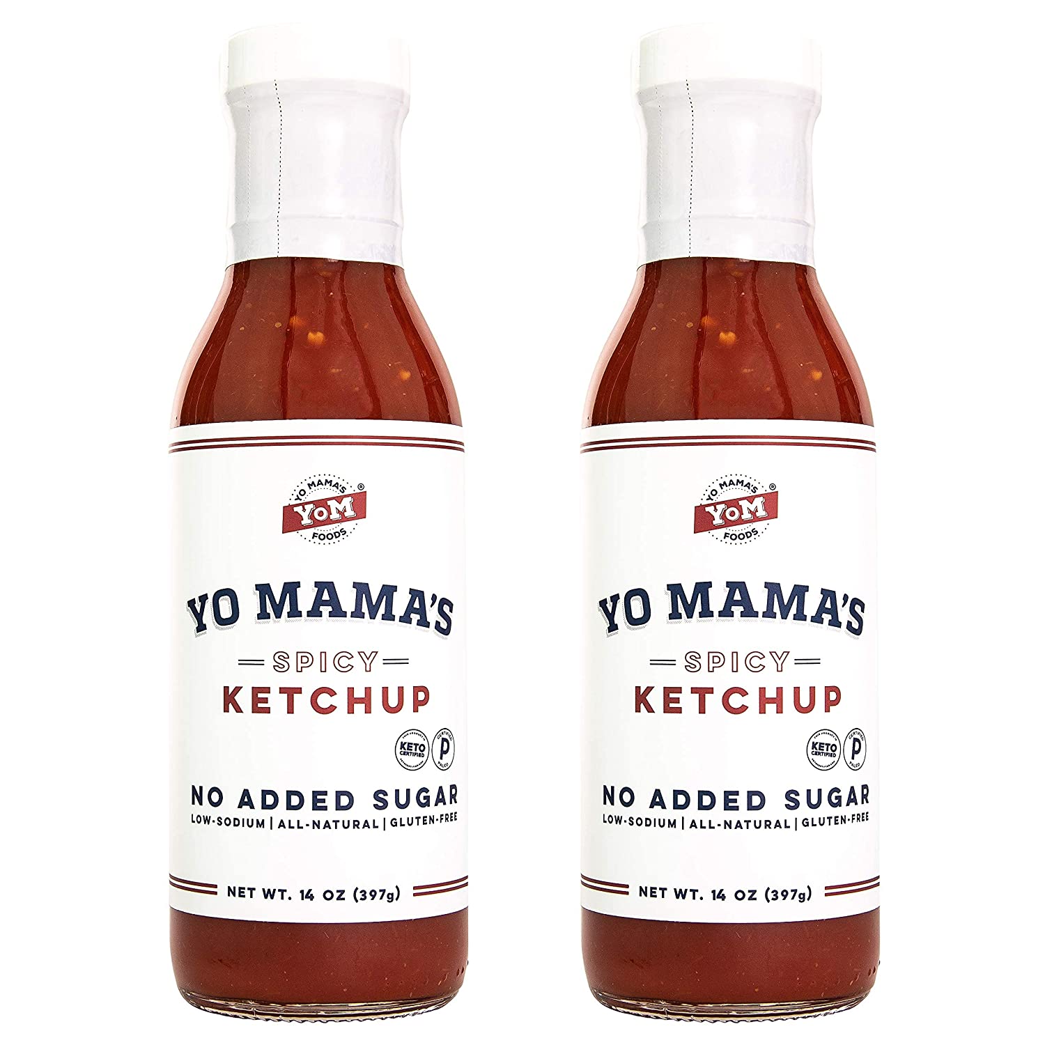 (6 Pack) Yo Mama's Ketchup, (Spicy & Classic) - Gallery 13