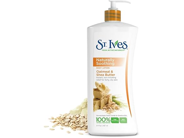 St Ives Nourish and Soothe Oatmeal Shea 21oz