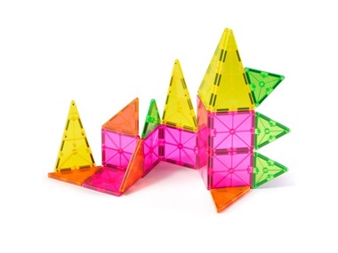 $9.99, Was $29.99, 66% Off! MAGNA-TILES Color Shop 20-Piece Tile Sets, Neon dealfomo