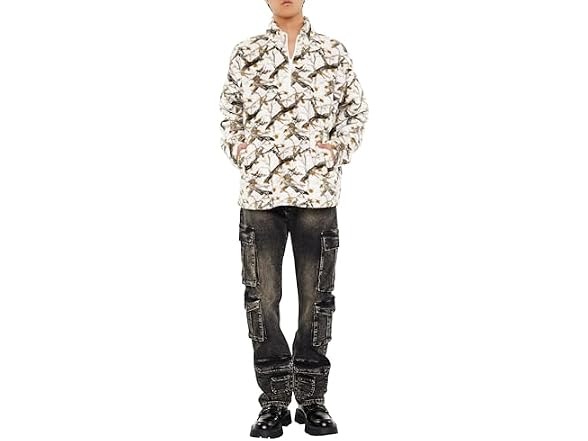 Forever 21 Men's (30) Men's Slim-Fit Mid-Rise Carg