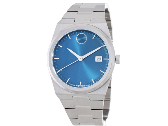 Movado BOLD Quest Quartz Blue Dial Men's Watch