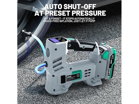 20V Tire Inflator 150PSI with Battery