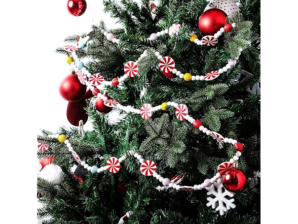 9 ft Christmas Tree Candy Garland - Pepp