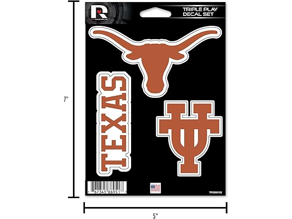 Rico Industries NFL Triple Play Decal Set