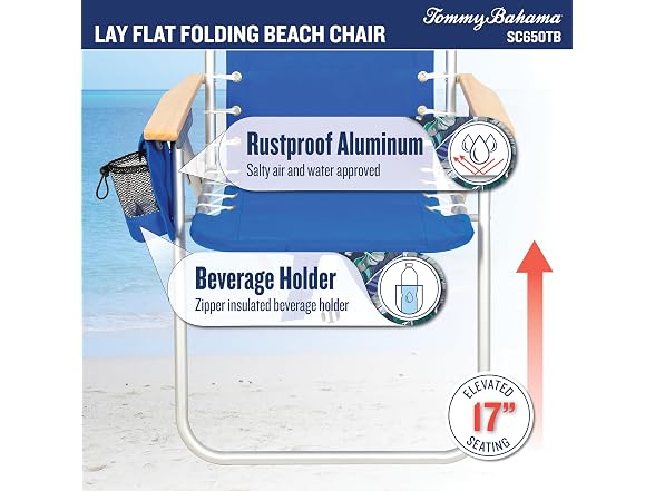Tommy Bahama Hi-Boy Beach Chair