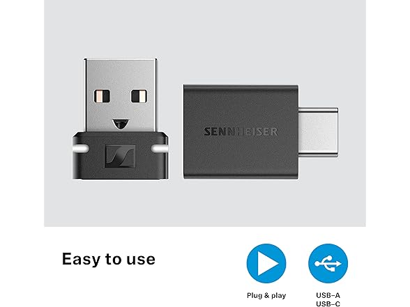 Sennheiser Consumer USB-A/USB-C Adapter