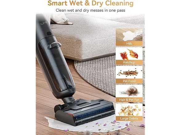 ILIFE D90 Cordless Wet Dry Vacuum - Gallery 3