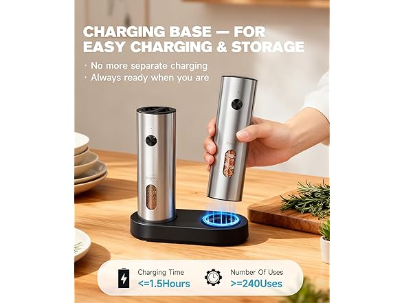 Pepper and Salt Grinder Set