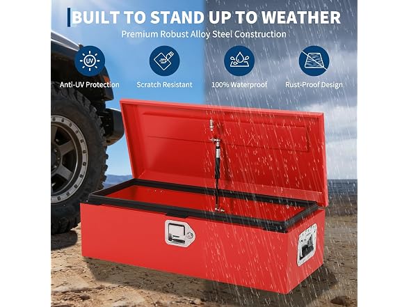 39'' Heavy Duty Steel Truck Bed Tool Box