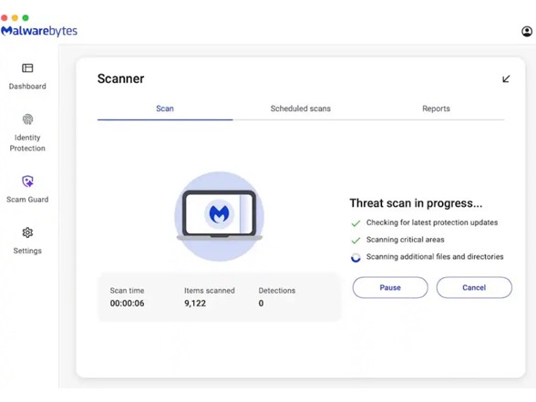 Malwarebytes Standard Premium Software - 3 Devices, 1 Year, Digital