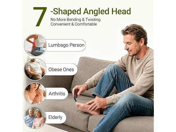 Toenail Clippers for Seniors, Long