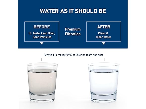 TEEHAY 9081 Water Filter Replacement